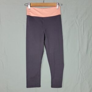 Adore Me Women's Gray and Pink Leggings S/P